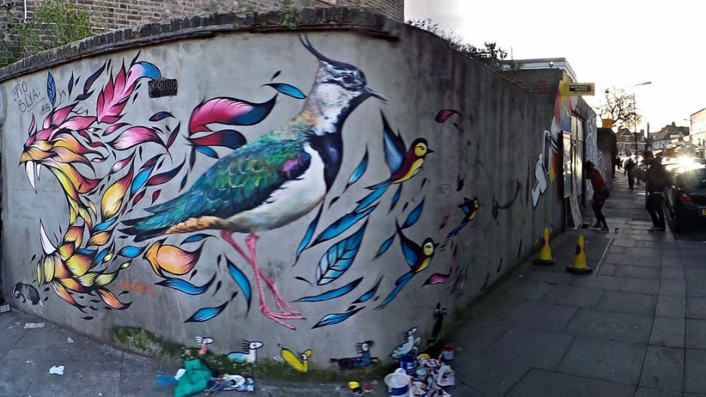 #2  Murales de aves fenomenales de Fio Silva |:  Zestradar