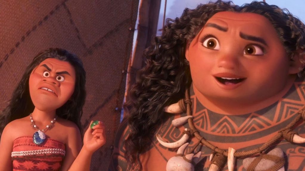 Moana y Maui |  Disney's House of Horrors o cómo se verían los personajes de Disney si usaran Face Swap |  Zest Radar: