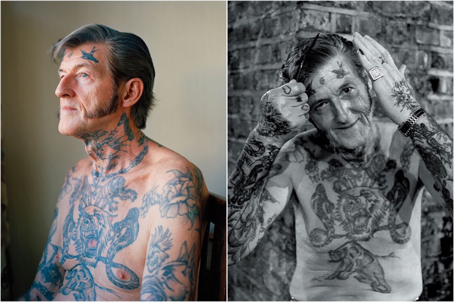 #3 |  Personas mayores tatuadas rudas que lucen Rad AF |  Zestradar