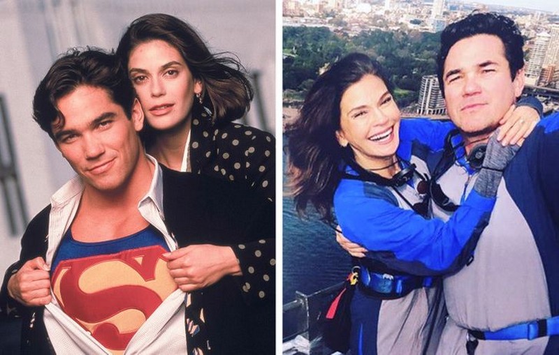 Lois y Clark |  Fotos de nuestros personajes favoritos de antes y ahora para hacerte sentir viejo  Zestradar