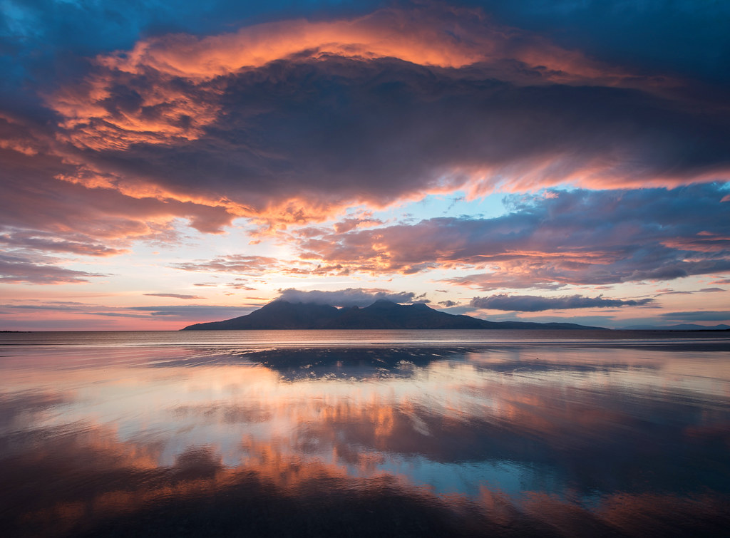 Isla Eige (Escocia) |:  10 mejores lugares para la puesta del sol en el mundo |  Zestradar