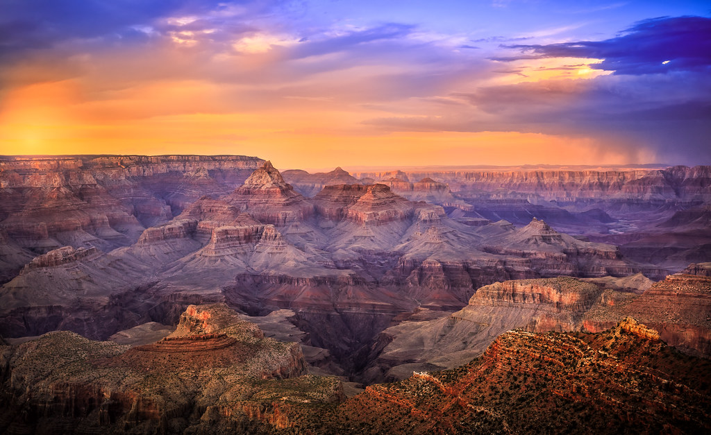 Gran Cañón (EE.UU.) |:  10 mejores lugares para la puesta del sol en el mundo |  Zestradar