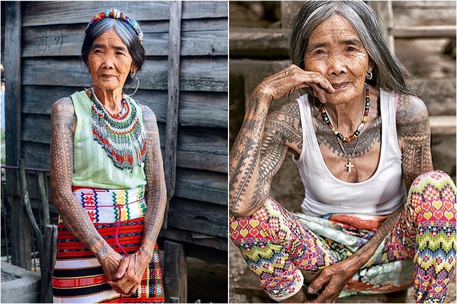 #2  Una mujer de 103 años es la tatuadora tradicional más antigua de Filipinas  Zestradar