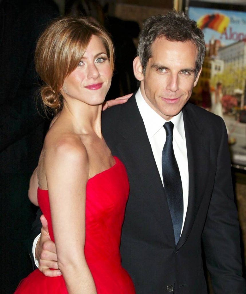 Ben Stiller |:  8 de los amigos famosos más sorprendentes de Jennifer Aniston |  Zestradar