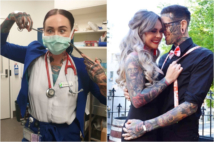 #4 |  Un médico australiano totalmente tatuado es noticia  Zestradar