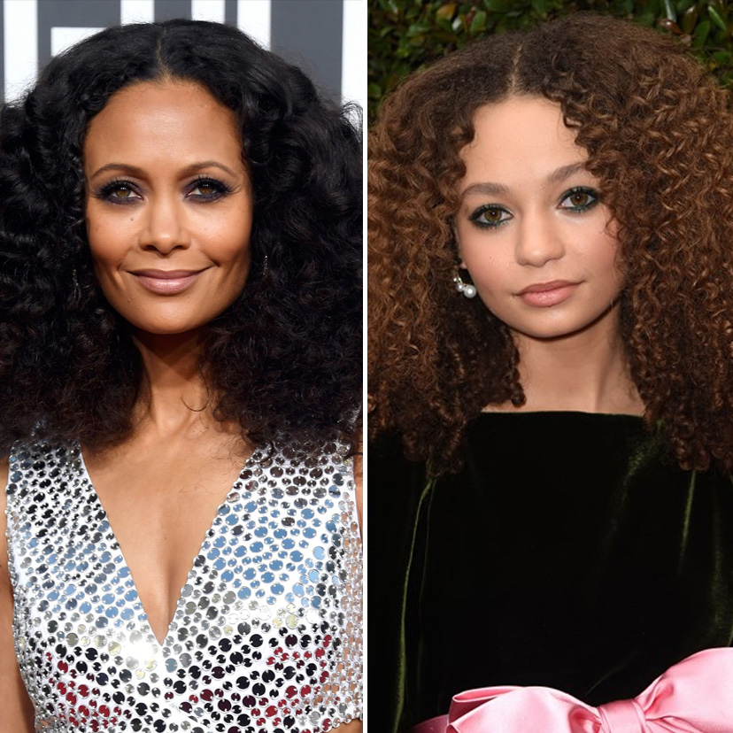 Thandie newton y nico parker  9 hijas famosas que se parecen a sus madres |  Zestradar