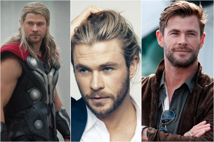 Chris Hemsworth |:  10 hombres famosos con el mejor cabello |  Zestradar