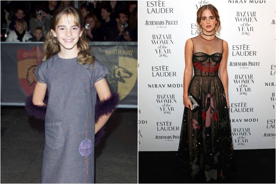 emma watson |:  ¿Cómo lucían las estrellas en su primera alfombra roja?  Zestradar