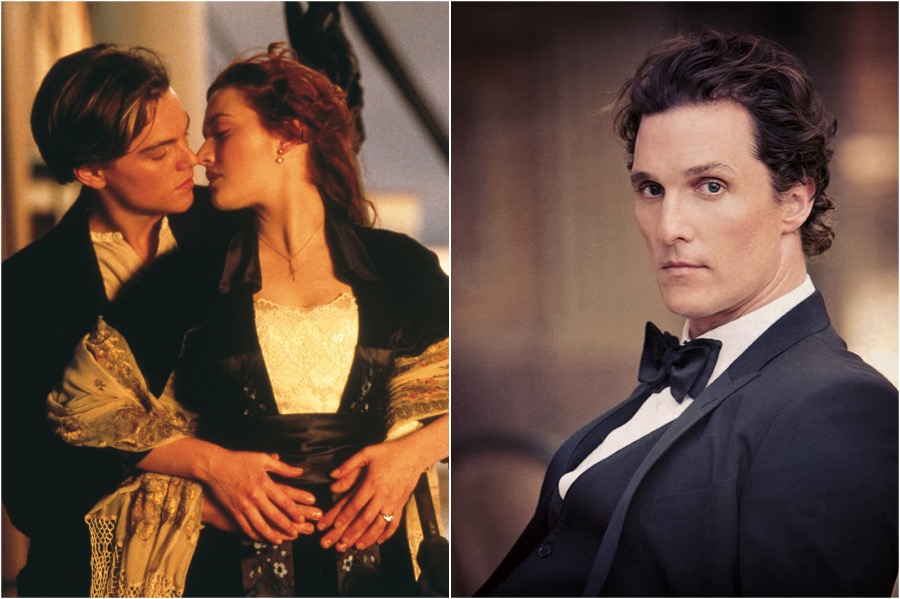 Titanic, Leonardo DiCaprio - Matthew McConaughey |:  No vas a creer los famosos actores que han transformado  Zestradar