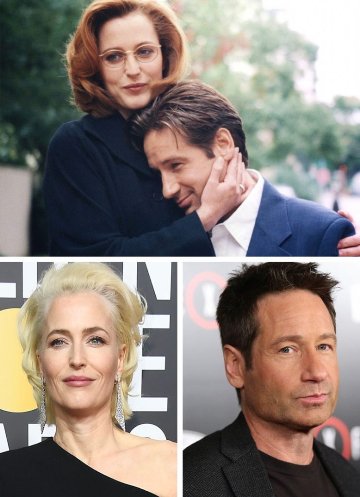 Dana Scully y Fox Mulder (Expediente X) |:  Así es como se ven nuestras 9 parejas de TV favoritas en este momento  Zestradar