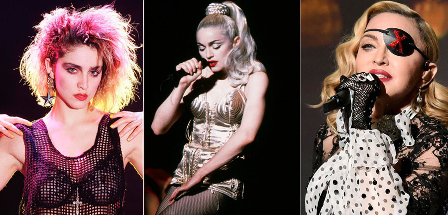 madonna |:  Cómo cambiaron 9 cantantes icónicos en las últimas décadas ZestRadar