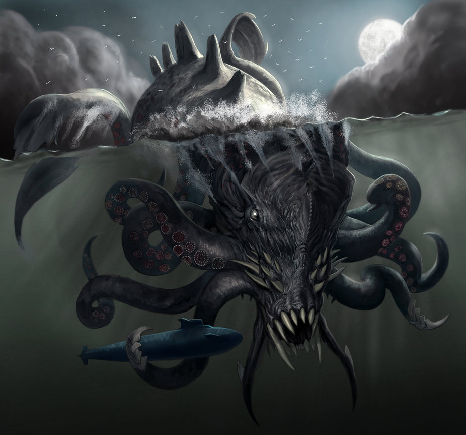 Hafgufa |:  Las 7 criaturas más aterradoras de las leyendas nórdicas  Zestradar