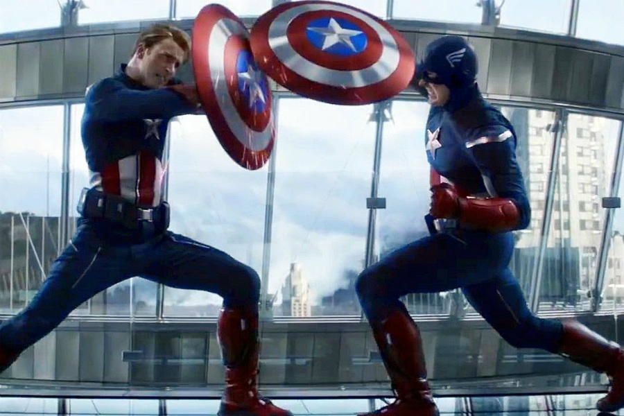 Capitán América pelea con Capitán América |  Los 10 peores momentos del Capitán América |  Zest Radar: