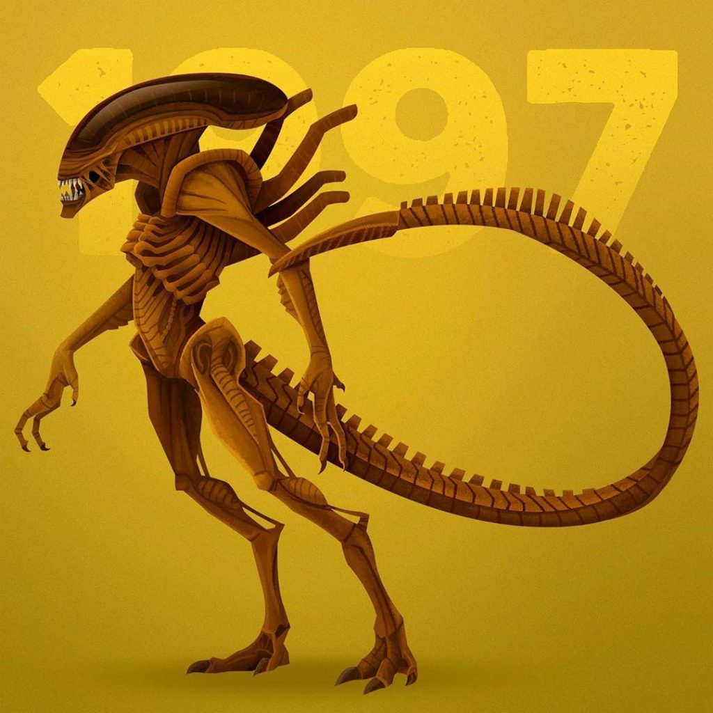     1. Los Xenomorfos clonados de Alien Resurrection  Monstruos de películas de los 90 que te harán sentir nostálgico |  Zestradar