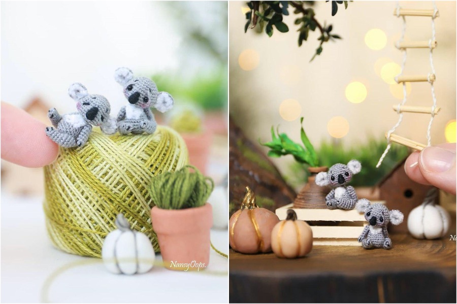 #7 |  Un artista ruso ha creado adorables pequeñas criaturas de peluche amigurumi  Zestradar