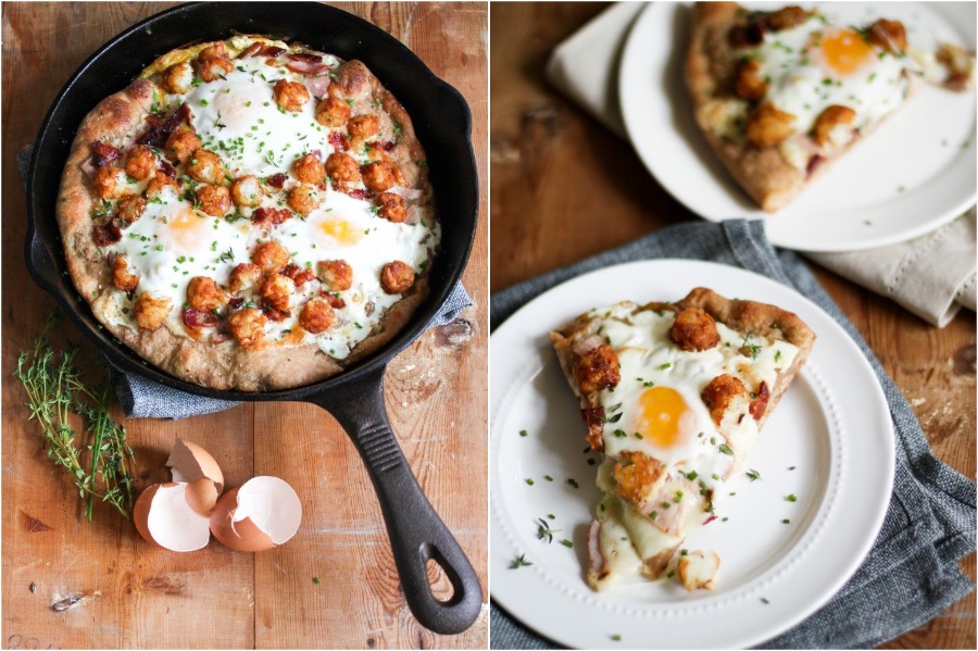 Pizza Tater Tot |  10 mejores ideas rápidas y fáciles para el desayuno y la cena |  Zestradar