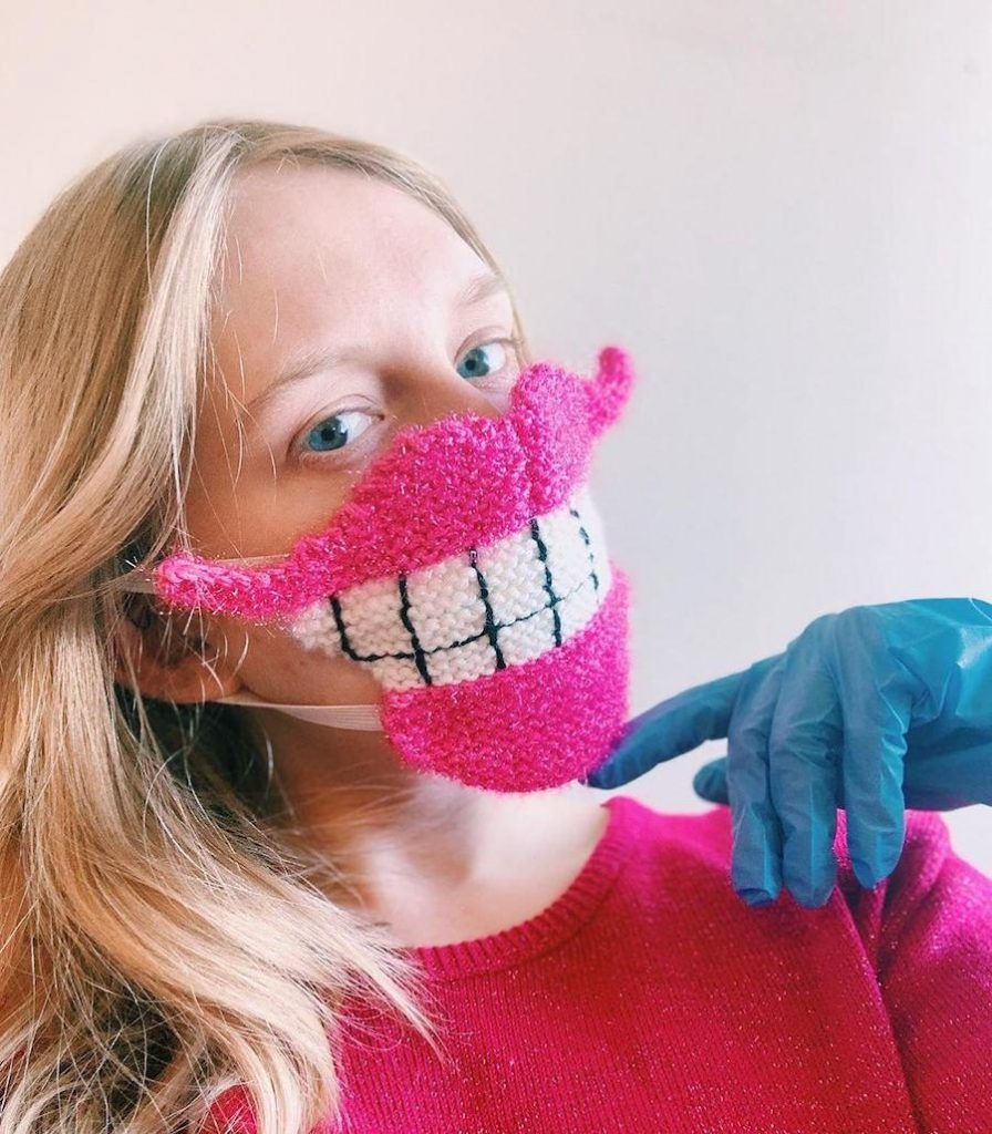 #2  Máscaras tejidas únicas por un artista de Islandia  Zestradar