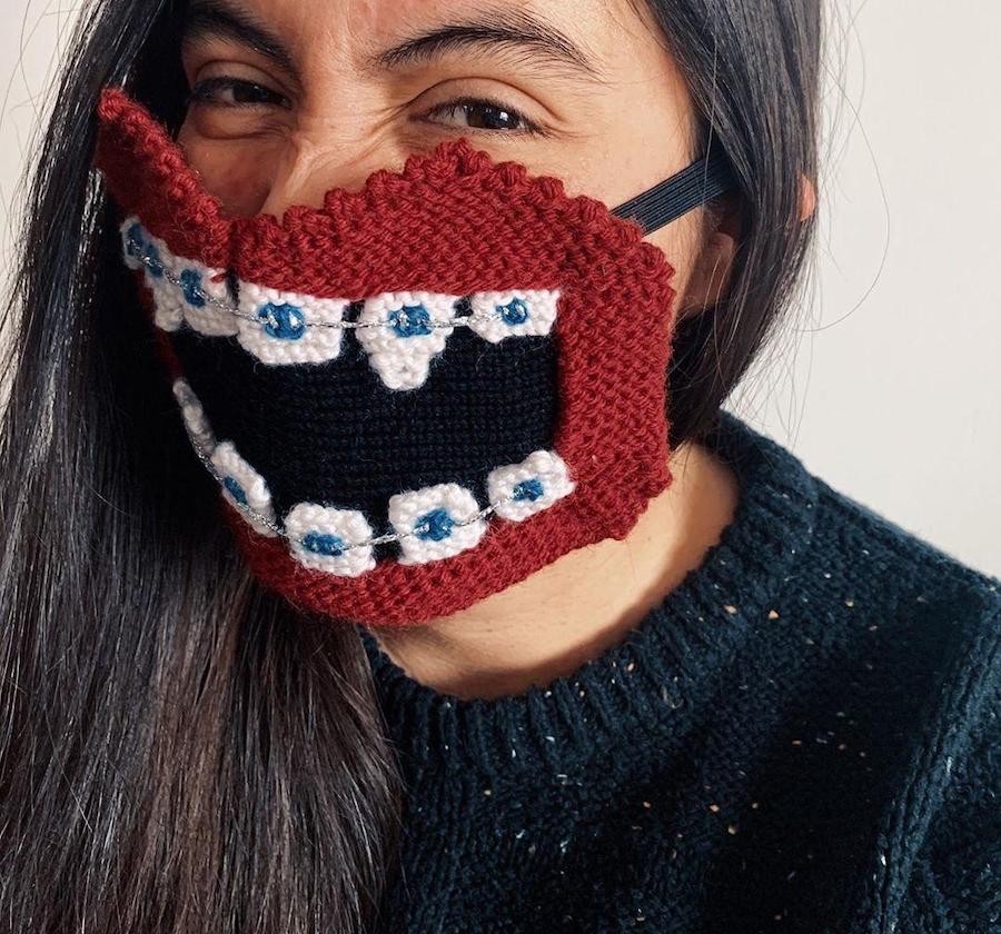 #4 |  Máscaras tejidas únicas por un artista de Islandia  Zestradar