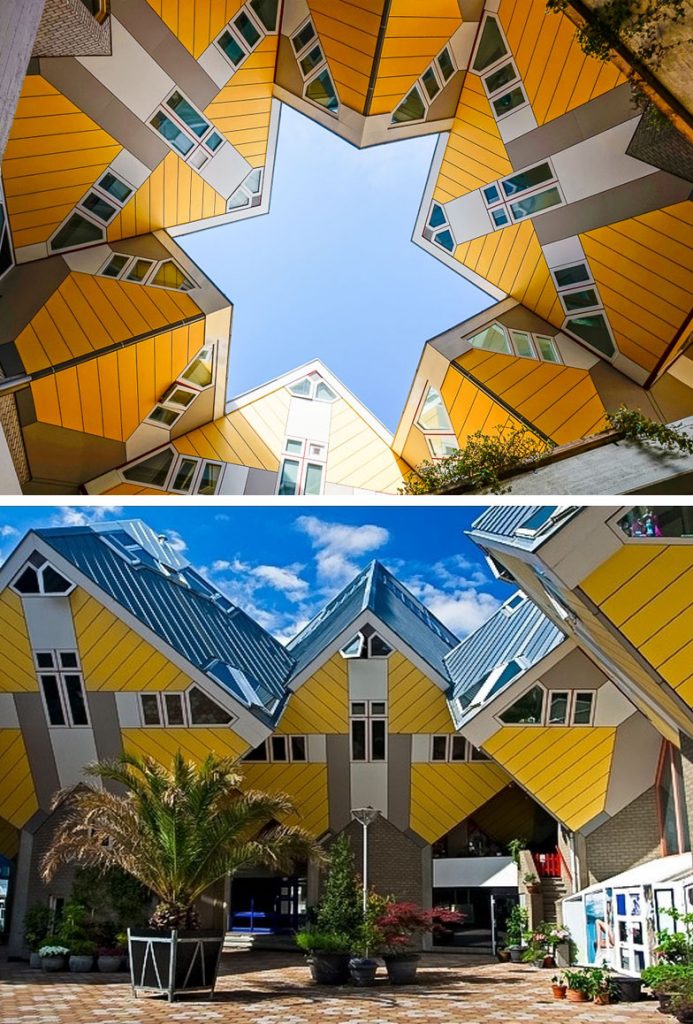 The Cubic Houses (Rotterdam, Países Bajos) |:  8 edificios increíbles que parecen sacados de un universo paralelo  Zestradar