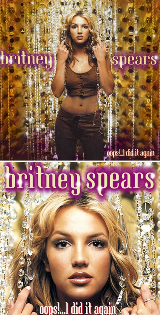 Britney Spears |:  Occidente contra Oriente Medio.  6 álbumes transformados más allá del reconocimiento |  Zestradar