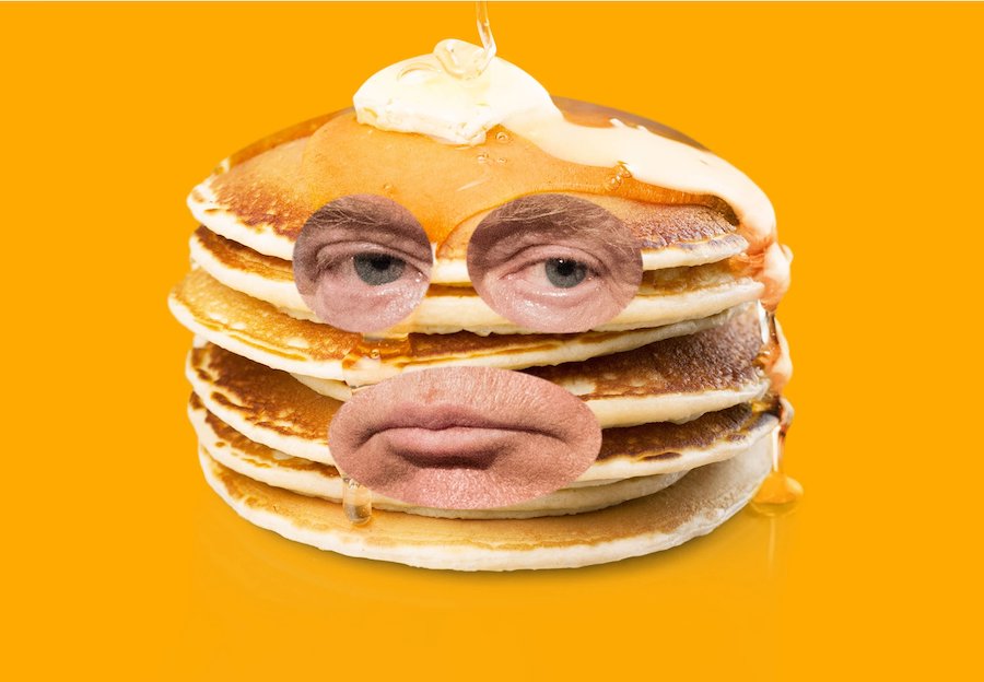 Pirámide corta |:  Trump como el desayuno favorito de Estados Unidos |  Zestradar
