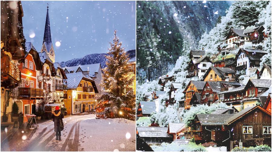 Hallstatt, Austria |:  7 pueblos navideños en Europa |  Zestradar