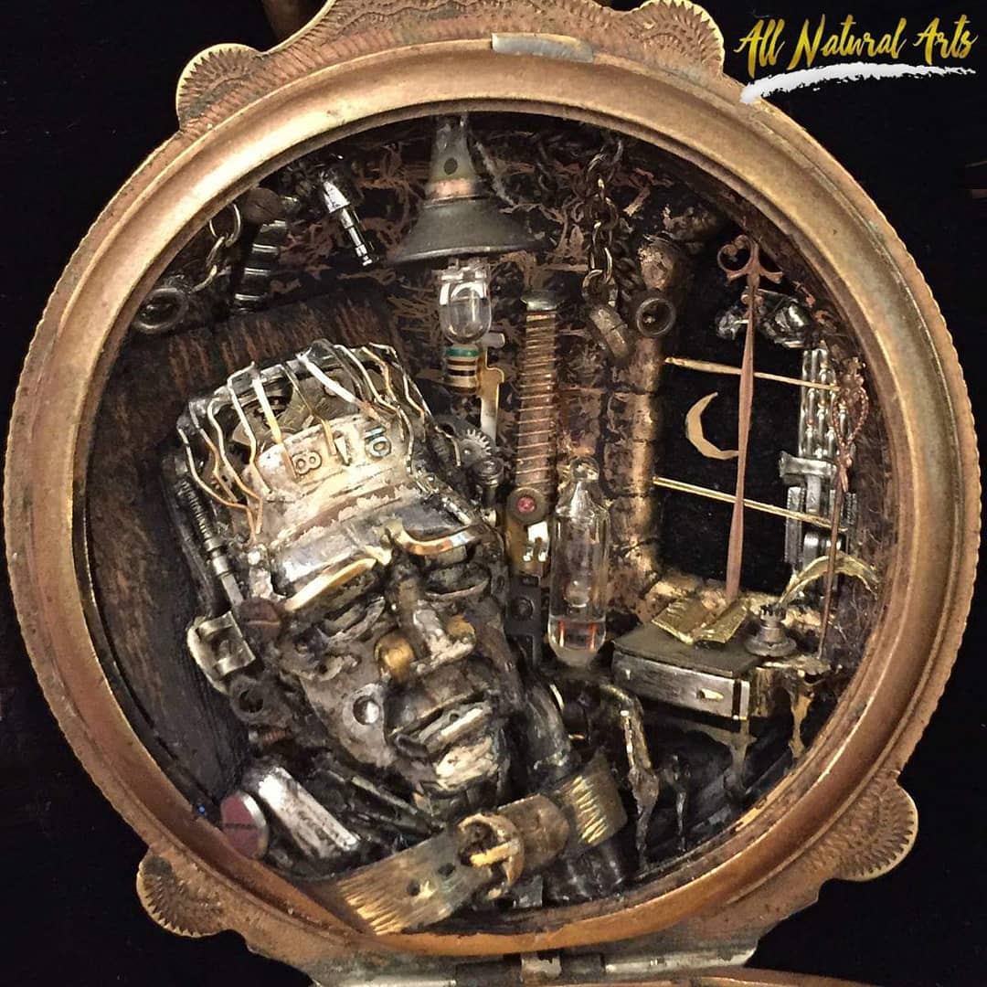 El monstruo de Frankenstein |:  8 espectaculares esculturas de Sue Beatrice |:  bayas de cerebro