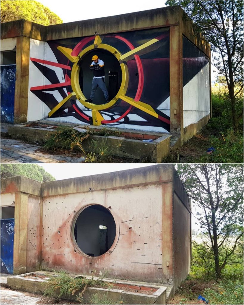 Integración de Fallout 76 |  10 arte callejero hiperrealista en 3D de Odette |:  bayas de cerebro