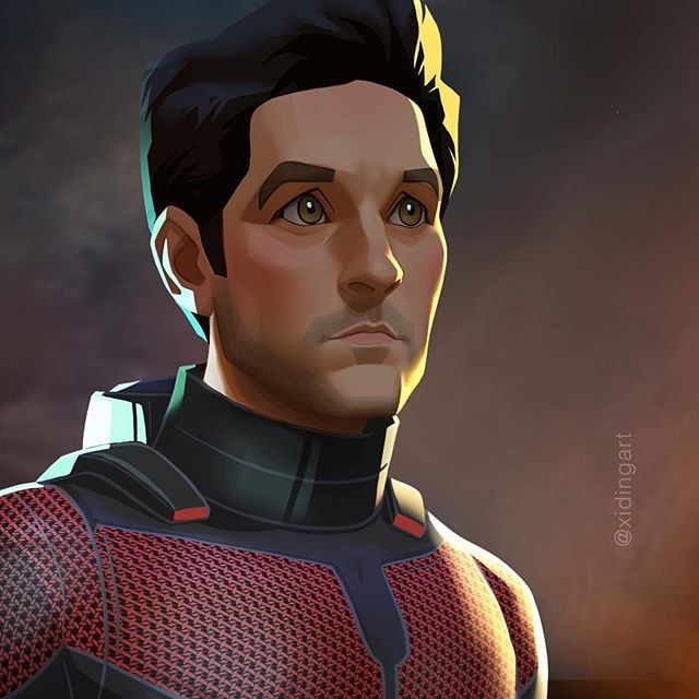 Hombre Hormiga |: 23 héroes de Marvel reinventados por Xi Ding |: bayas de cerebro
