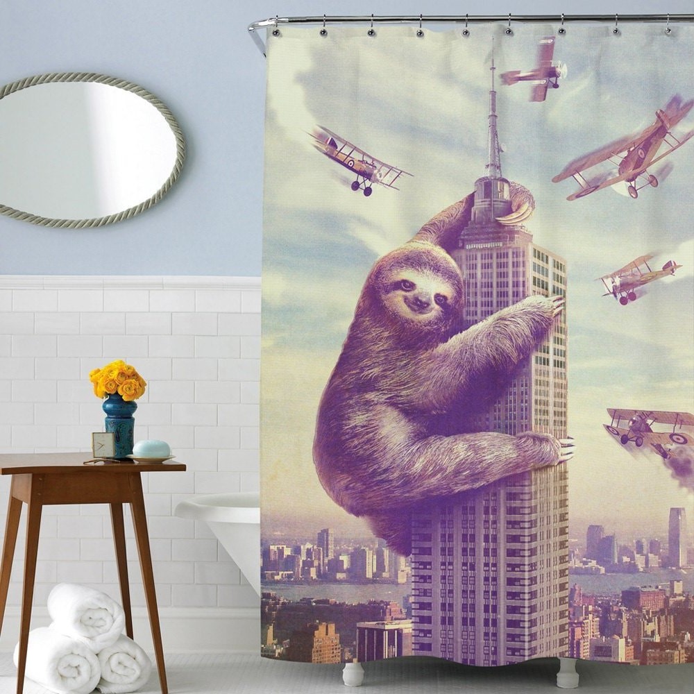     28 Cortinas de ducha geek y divertidas para adultos # 18 | Bayas cerebrales