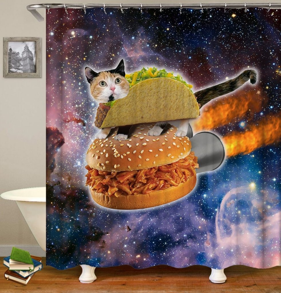 28 Cortinas de ducha geek e hilarantes para adultos # 21 | Bayas cerebrales