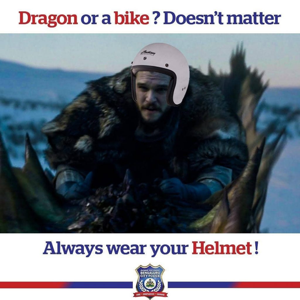 | La policía de la ciudad de Bengaluru usa memes para atraer nuevos seguidores. # 8 | Bayas cerebrales