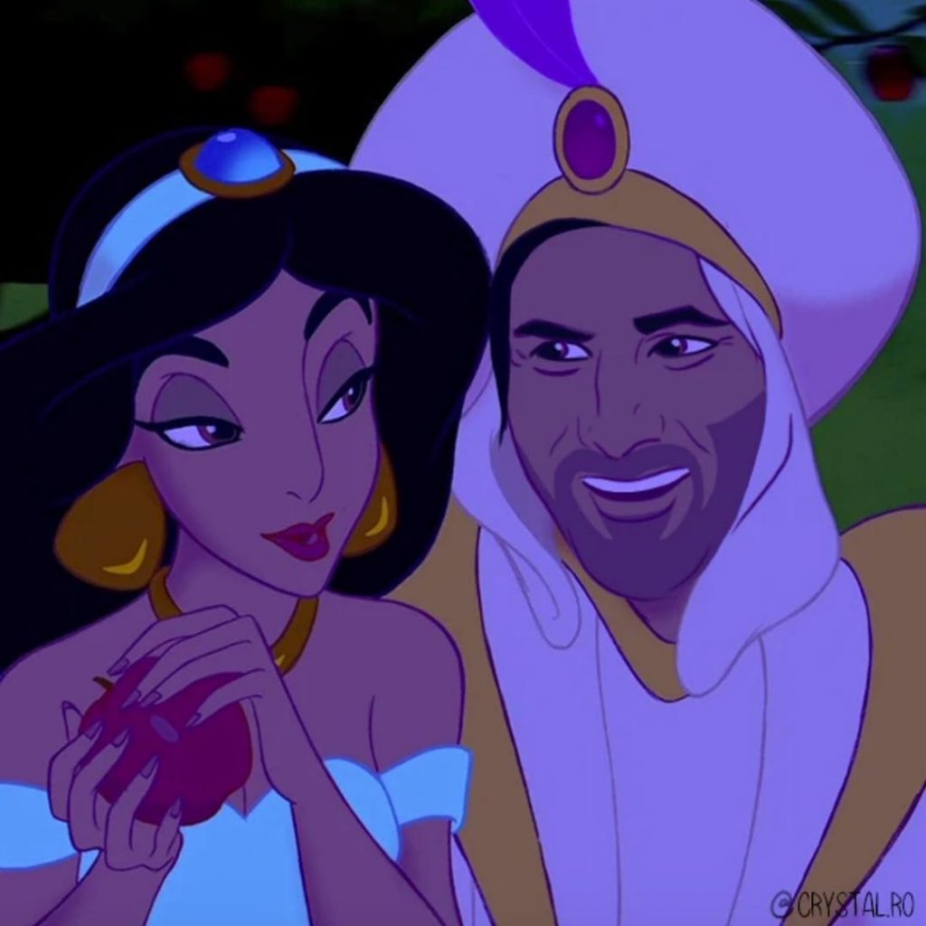 Keanu Reeves como Príncipe Aladdin | Cerebro